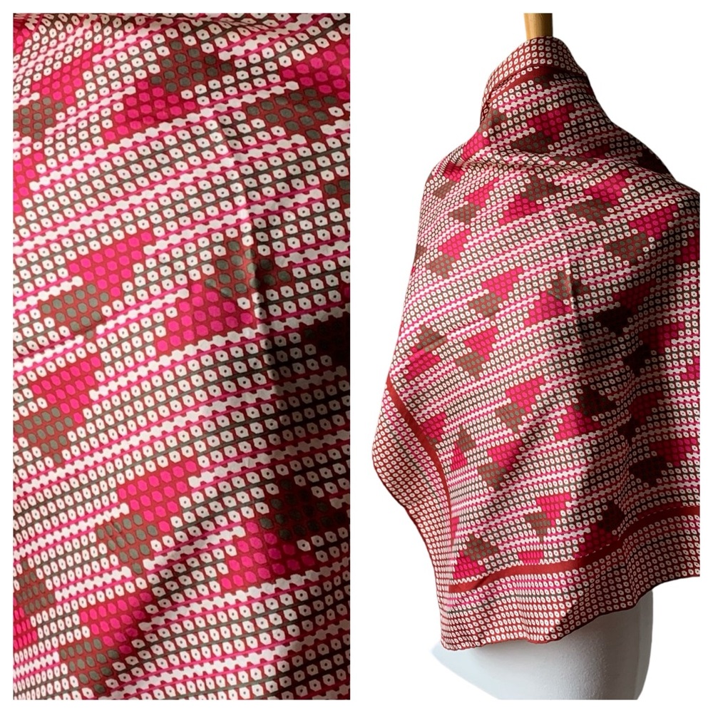 Saks Fifth Avenue Pattern Bandana Scarf
